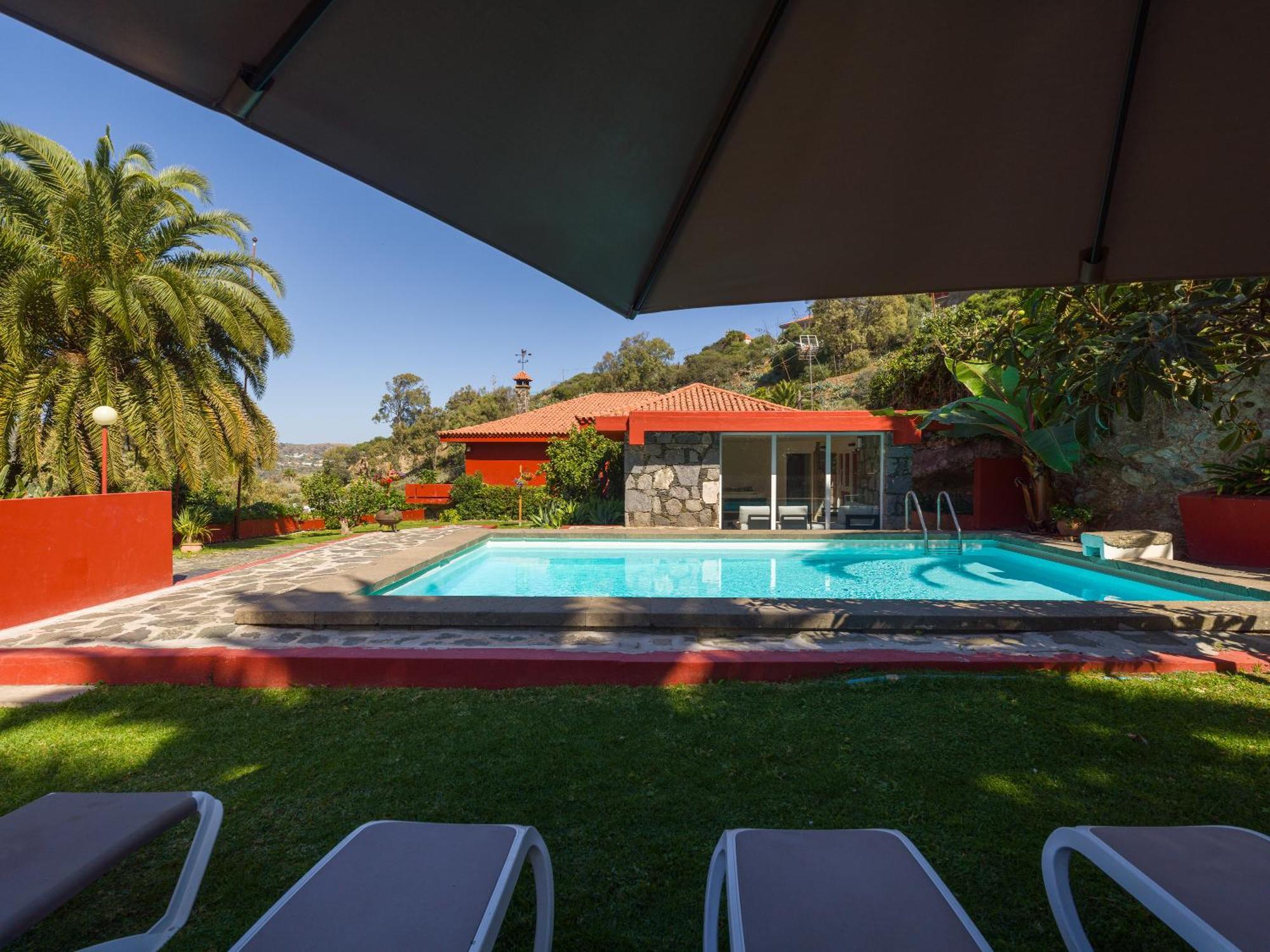 El Jardin De Santa Brigida With Private Pool, Sauna & Jacuzzi Villa Buitenkant foto