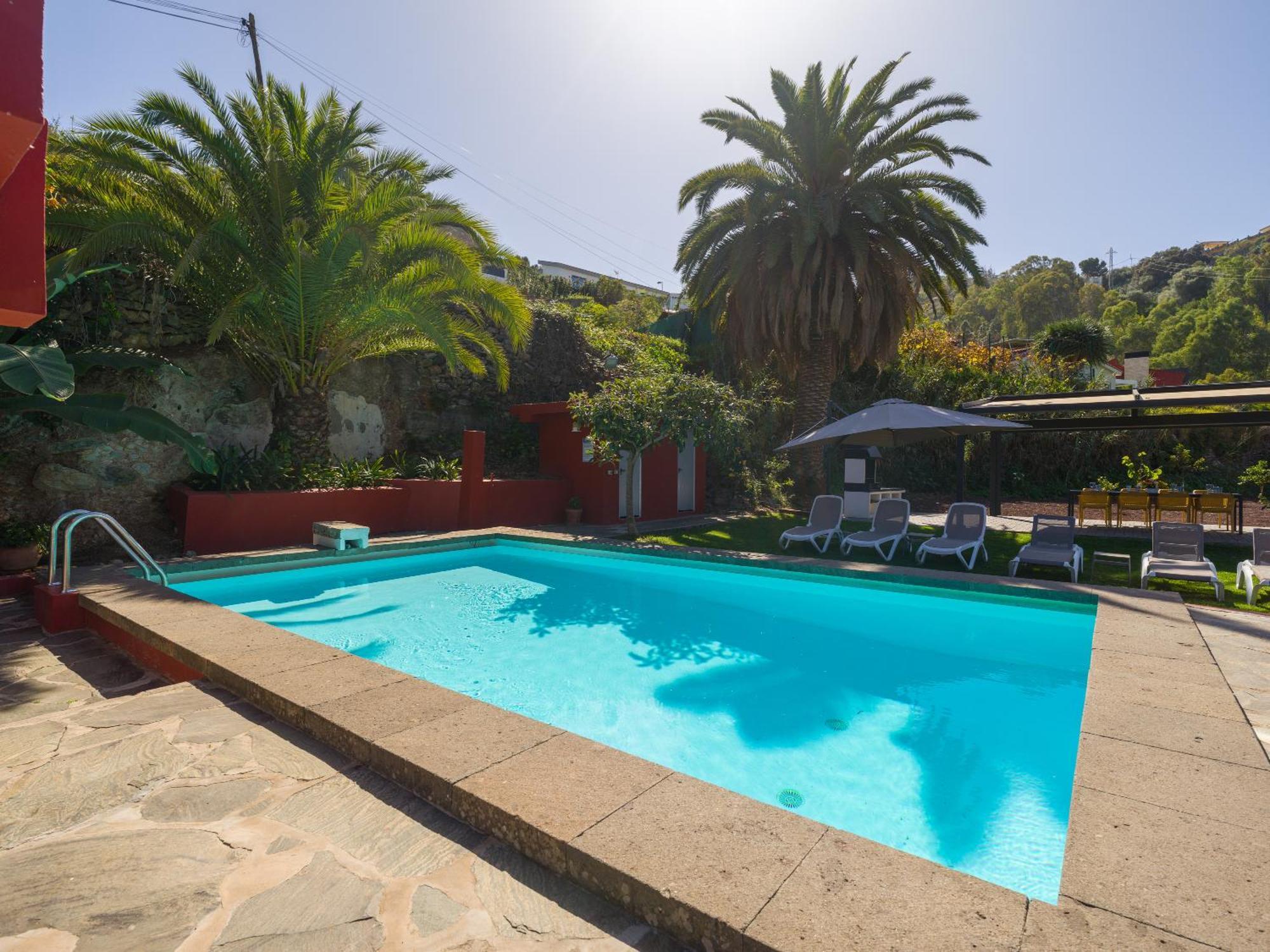 El Jardin De Santa Brigida With Private Pool, Sauna & Jacuzzi Villa Buitenkant foto