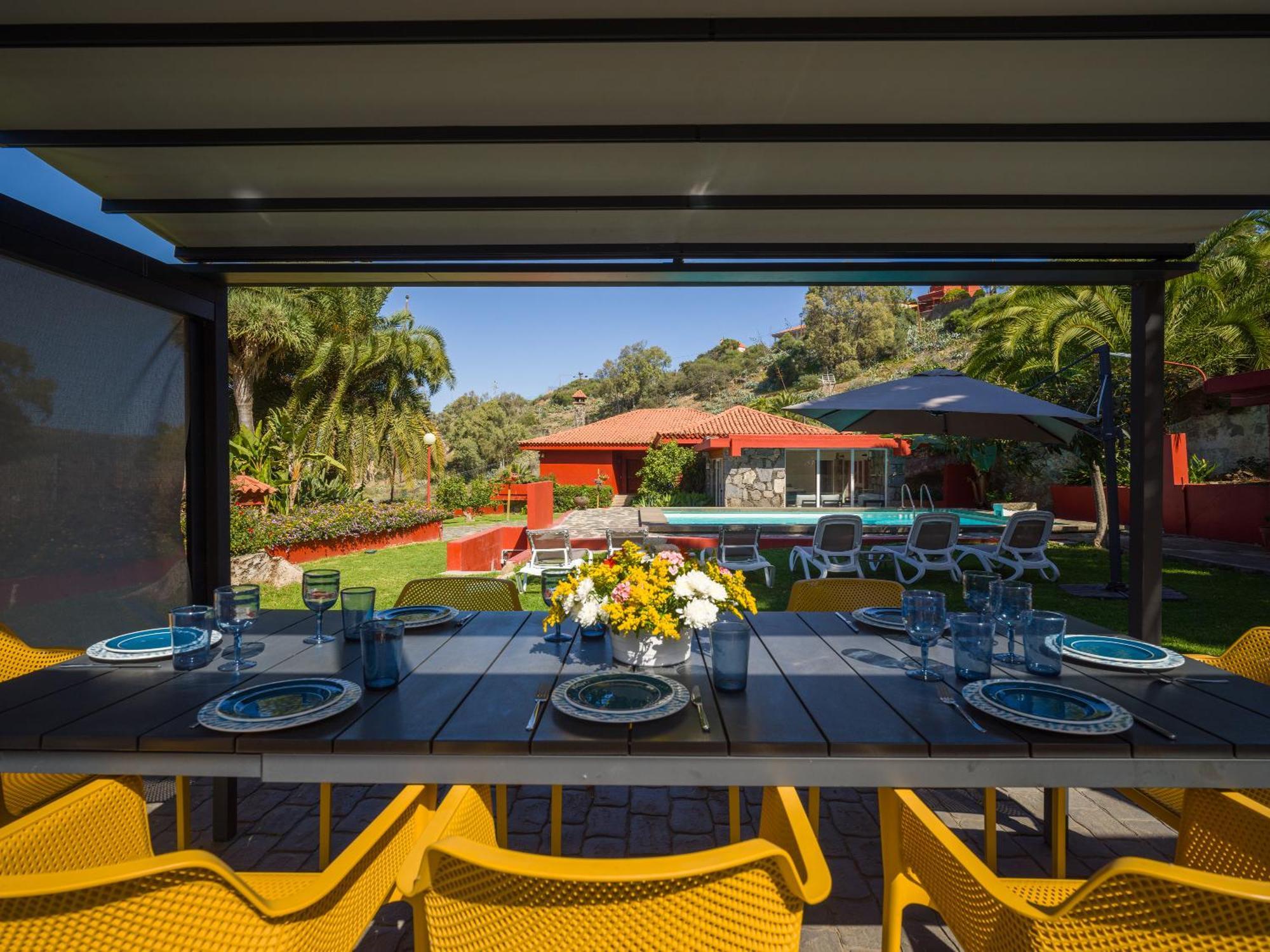 El Jardin De Santa Brigida With Private Pool, Sauna & Jacuzzi Buitenkant foto