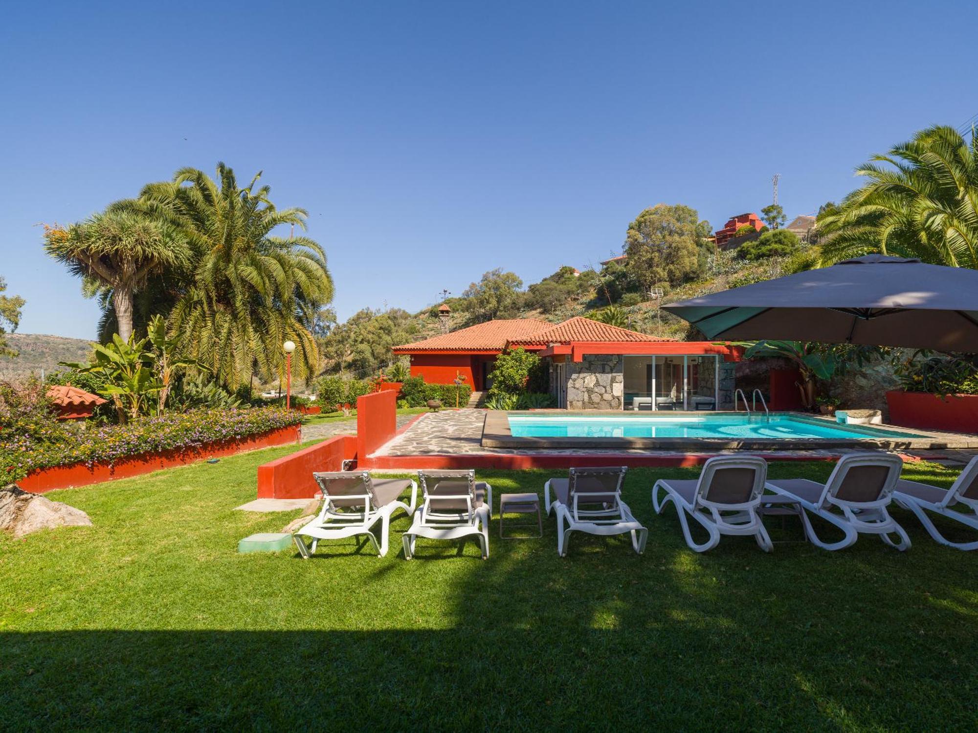 El Jardin De Santa Brigida With Private Pool, Sauna & Jacuzzi Buitenkant foto